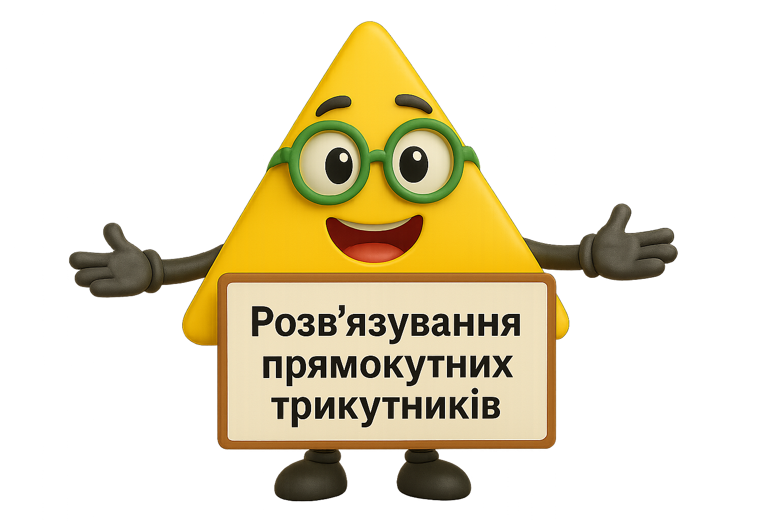 Розв'язування прямокутних трикутників (Кащавцева М.О., ХЛ № 172)